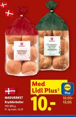 Lidl MADVÆRKET Krydderboller, App-pris tilbud