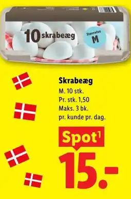Lidl Skrabeæg tilbud