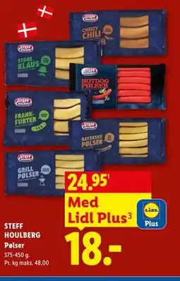 Lidl STEFF HOULBERG Pølser tilbud