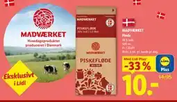 Lidl MADVÆRKET Fløde, App-pris tilbud