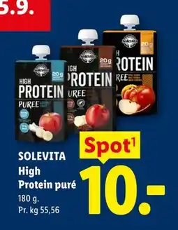 Lidl SOLEVITA High Protein puré tilbud