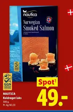 Lidl NAUTICA Koldrøget laks tilbud