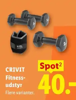 Lidl CRIVIT Fitnessudstyr tilbud