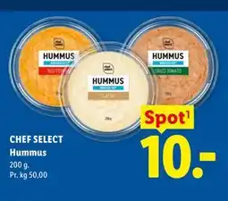 Lidl CHEF SELECT Hummus tilbud