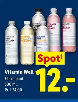 Lidl Vitamin Well tilbud