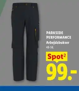 Lidl PARKSIDE PERFORMANCE Arbejdsbukser tilbud