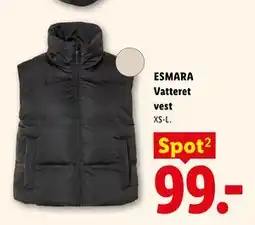 Lidl ESMARA Vatteret vest tilbud