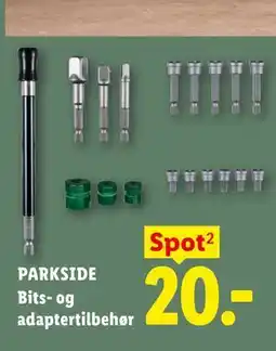 Lidl PARKSIDE Bits- og adaptertilbehør tilbud