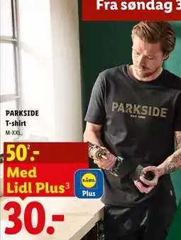 Lidl PARKSIDE T-shirt tilbud