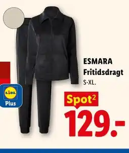 Lidl ESMARA Fritidsdragt tilbud