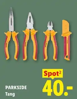 Lidl PARKSIDE Tang tilbud