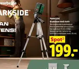 Lidl PARKSIDE Krydslaser med stativ tilbud