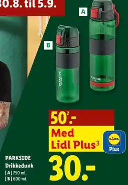 Lidl PARKSIDE Drikkedunk tilbud