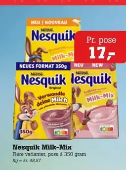 Poetzsch Padborg Nesquik Milk-Mix tilbud