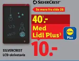Lidl SILVERCREST LCD-skrivetavle tilbud
