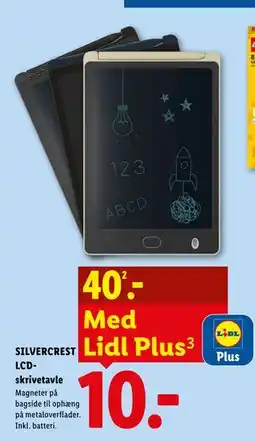 Lidl SILVERCREST LCD-skrivetavle tilbud