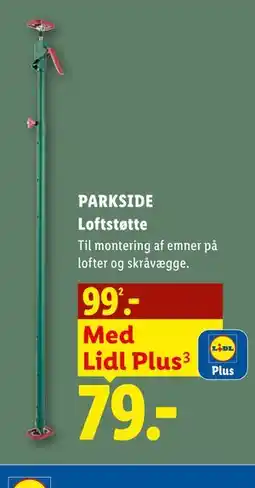 Lidl PARKSIDE Loftstøtte tilbud