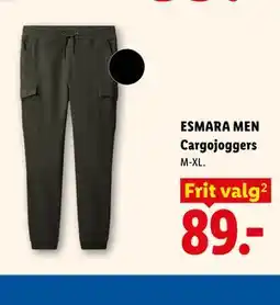 Lidl ESMARA MEN Cargojoggers tilbud