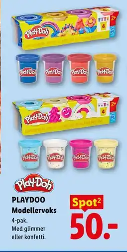 Lidl PLAYDOO Modellervoks tilbud