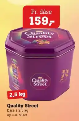 Poetzsch Padborg Quality Street tilbud