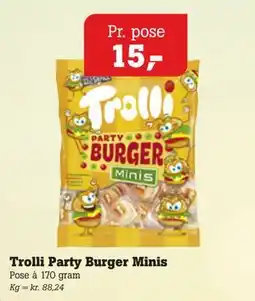 Poetzsch Padborg Trolli Party Burger Minis tilbud
