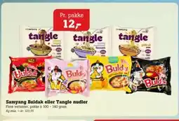 Poetzsch Padborg Samyang Buldak eller Tangle nudler tilbud