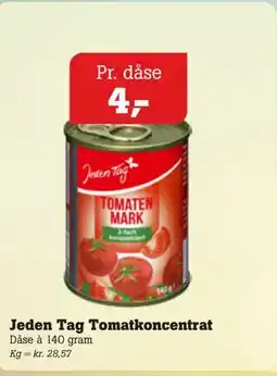 Poetzsch Padborg Jeden Tag Tomatkoncentrat tilbud