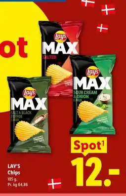 Lidl LAY'S Chips tilbud