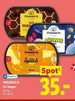 Lidl PREMIER IS Is i bæger tilbud