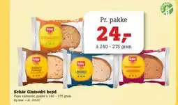 Poetzsch Padborg Schär Glutenfri brød tilbud