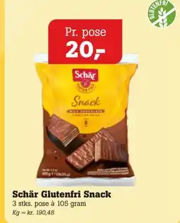 Poetzsch Padborg Schär Glutenfri Snack tilbud