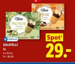 Lidl GELATELLI Is tilbud