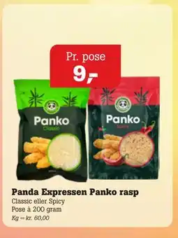 Poetzsch Padborg Panda Expressen Panko rasp tilbud