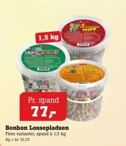 Poetzsch Padborg Bonbon Lossepladsen tilbud