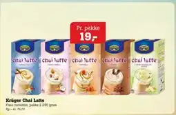 Poetzsch Padborg Krüger Chai Latte tilbud