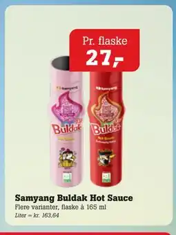 Poetzsch Padborg Samyang Buldak Hot Sauce tilbud