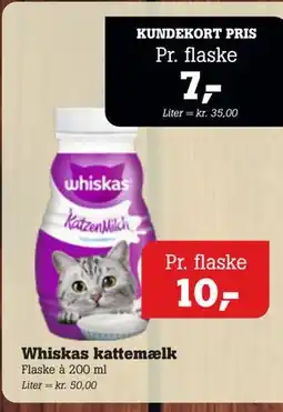 Poetzsch Padborg Whiskas kattemælk tilbud