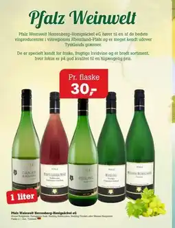Poetzsch Padborg Pfalz Weinwelt Herrenberg-Honigsäckel eG tilbud
