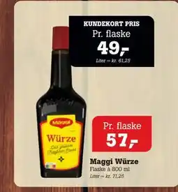 Poetzsch Padborg Maggi Würze tilbud