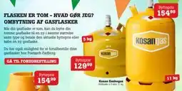 Poetzsch Padborg Kosan flaskegas tilbud