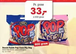 Poetzsch Padborg Snack Foods Pop Corn Big Bag tilbud