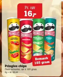 Poetzsch Padborg Pringles chips tilbud