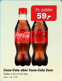 Poetzsch Padborg Coca-Cola eller Coca-Cola Zero tilbud