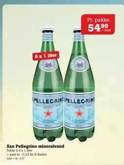 Poetzsch Padborg San Pellegrino mineralvand tilbud