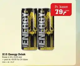 Poetzsch Padborg X15 Energy Drink tilbud