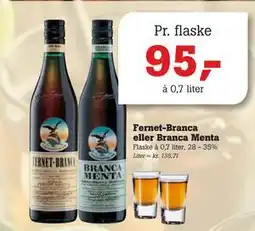 Poetzsch Padborg Fernet-Branca eller Branca Menta tilbud
