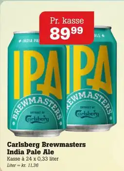 Poetzsch Padborg Carlsberg Brewmasters India Pale Ale tilbud