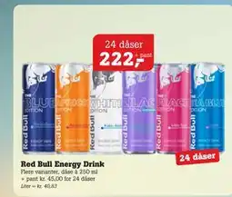 Poetzsch Padborg Red Bull Energy Drink tilbud
