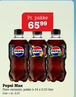 Poetzsch Padborg Pepsi Max tilbud