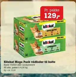 Poetzsch Padborg Kitekat Mega Pack vådfoder til katte tilbud